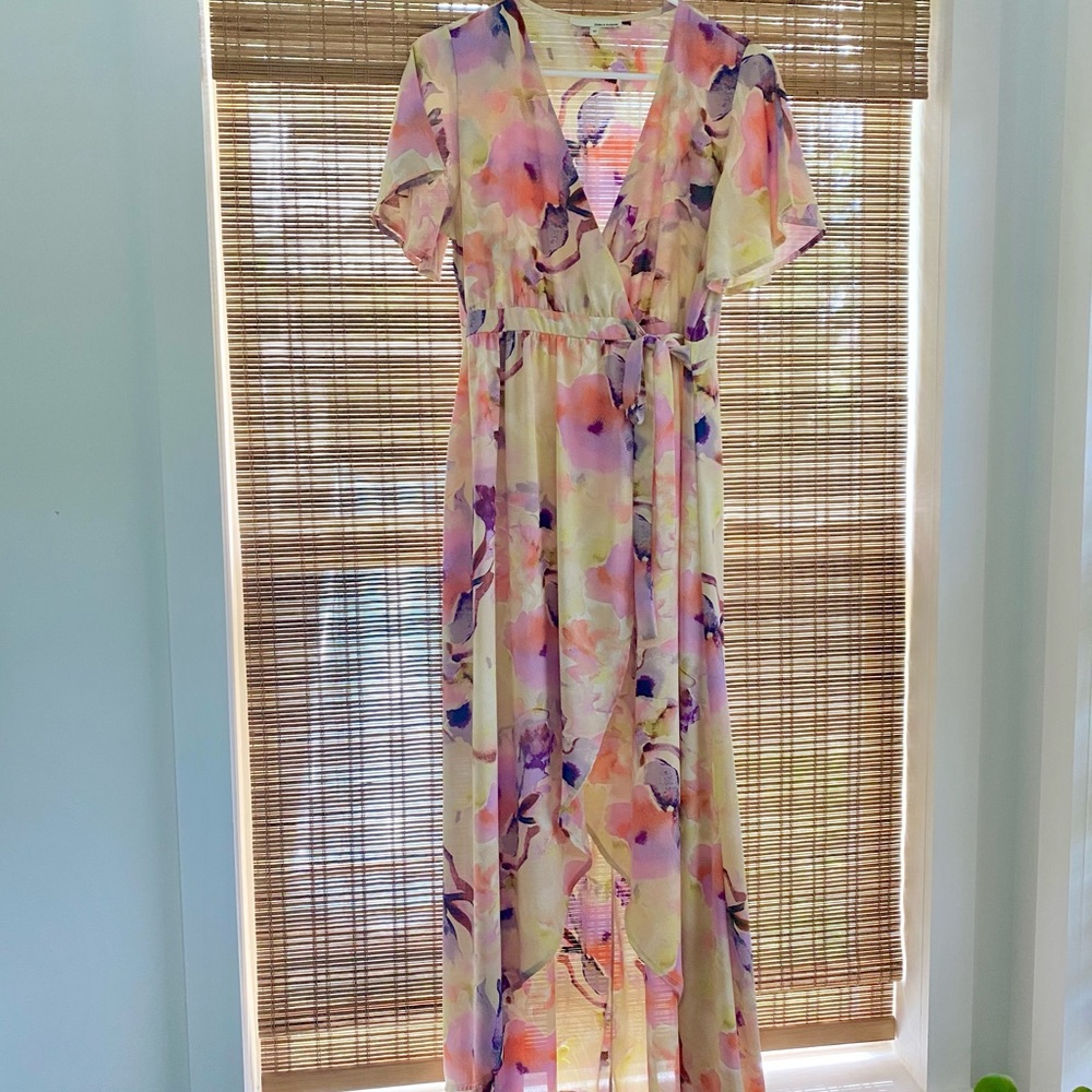 🌻Floral High/Low Wrap Dress🌻